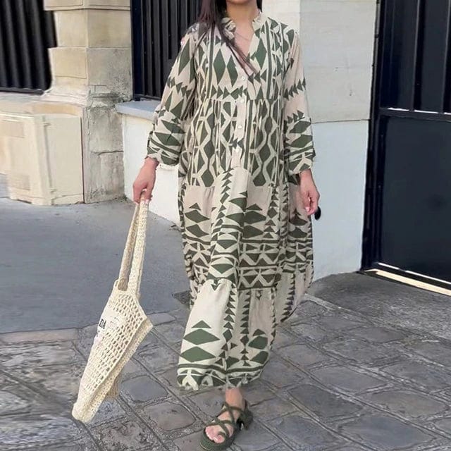 Lucia Comér -Maxi-Sommerkleid