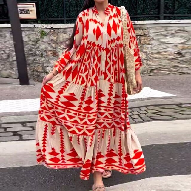 Lucia Comér -Maxi-Sommerkleid