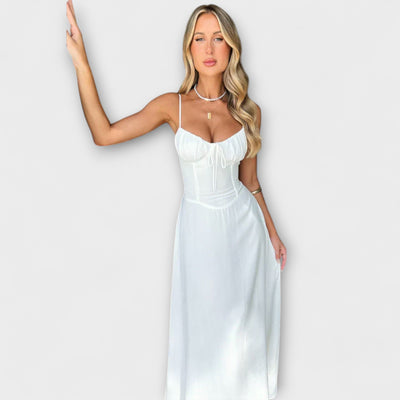 Estelle – Zartes Trägerkleid in sanftem Pastell