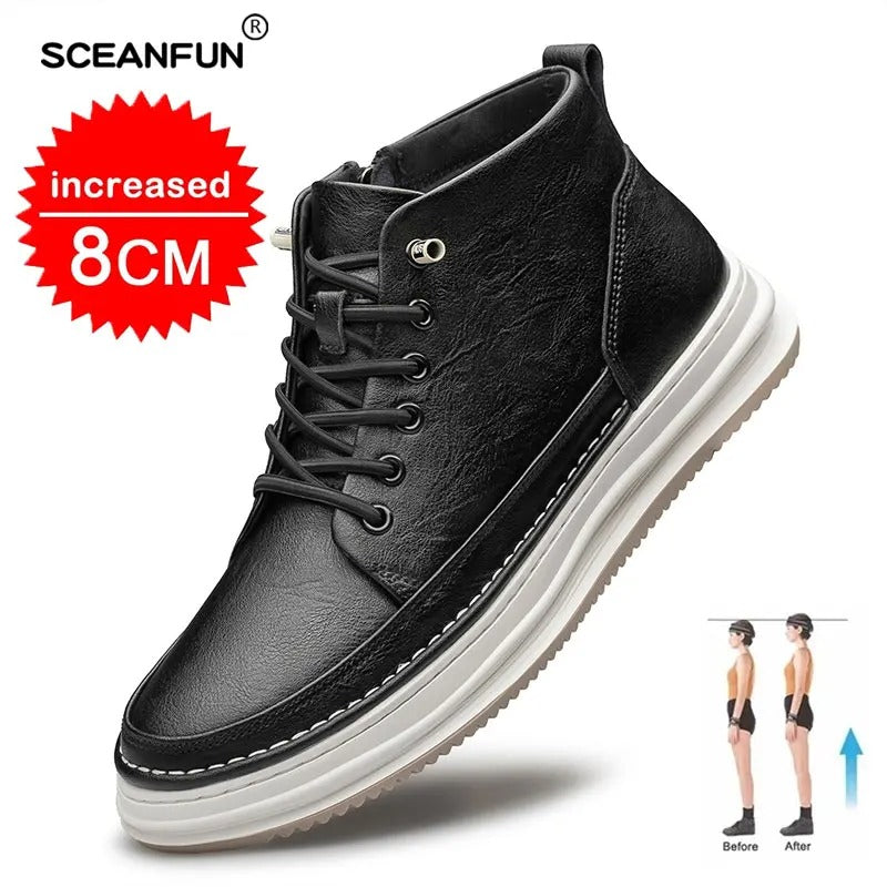 LEX| Casual hoch Schuhe +6CM +8CM