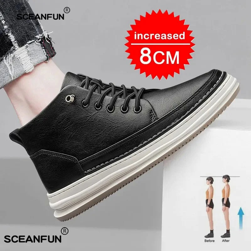 LEX| Casual hoch Schuhe +6CM +8CM