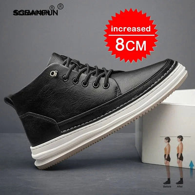 LEX| Casual hoch Schuhe +6CM +8CM