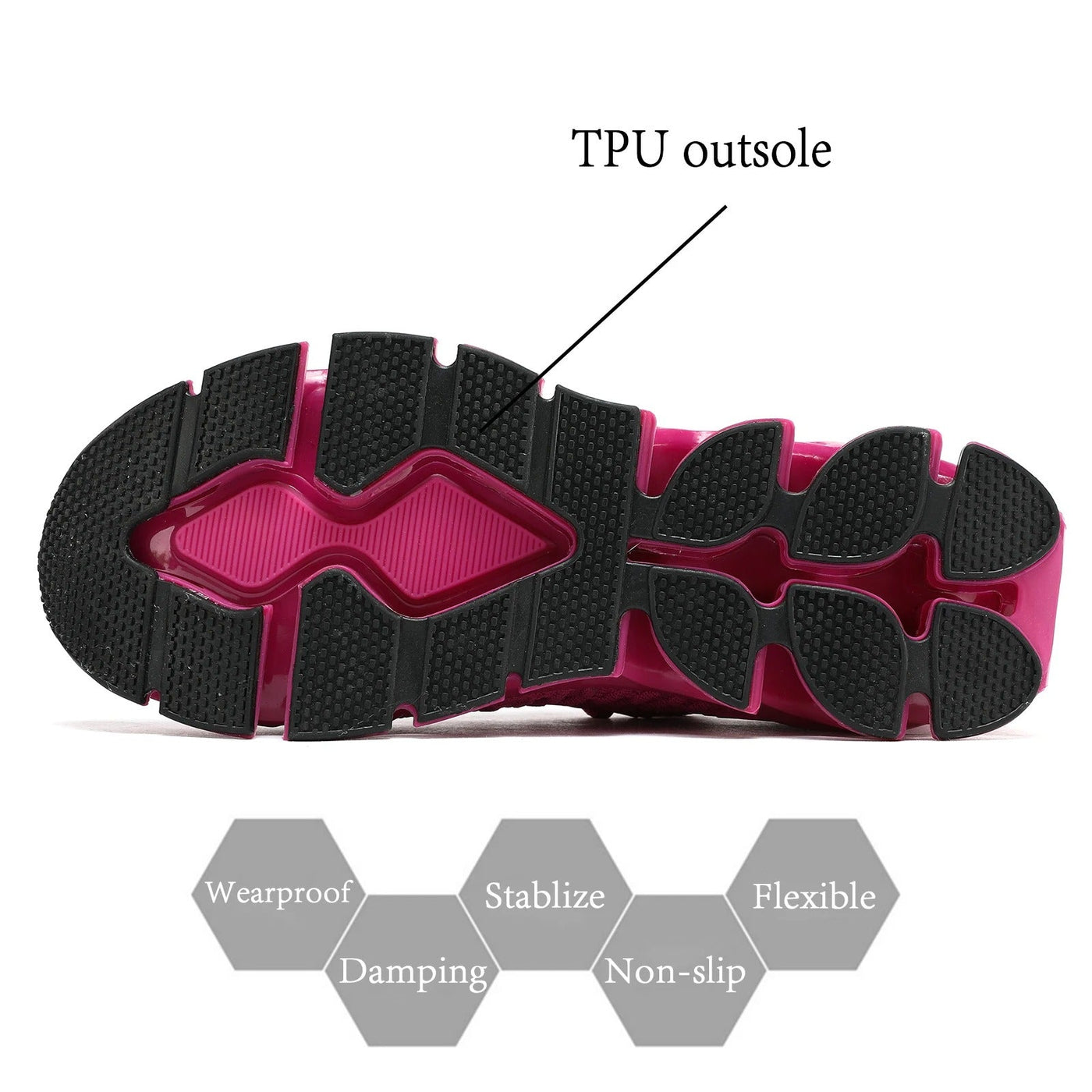 BLADE KICKS ROSA +8CM Erhöhung