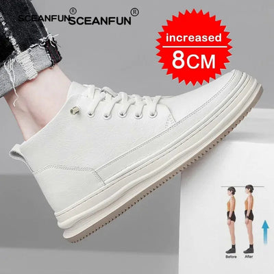 LEX| Casual hoch Schuhe +6CM +8CM