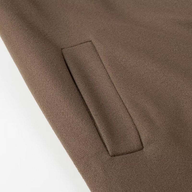 Beila | Trenchcoat mit Bindegürtel und Taschen