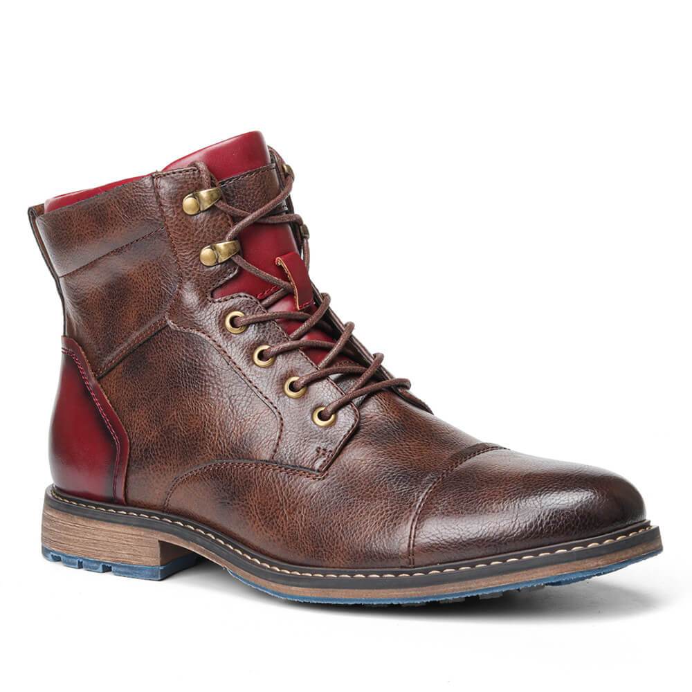 STEVE™ - Handgefertigte Premium Oxford-Stiefel aus Leder