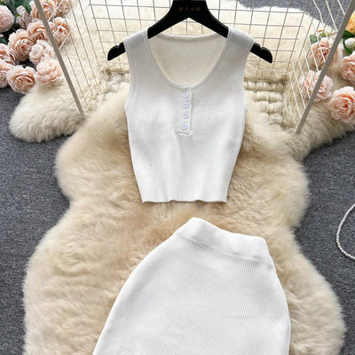 MHIKA - Sexy Spaghetti-Träger Zweiteiler