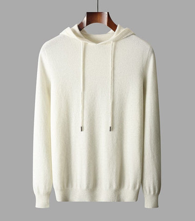 MICHAEL - Nahtlos gestrickter Kapuzenpullover