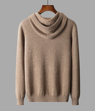 MICHAEL - Nahtlos gestrickter Kapuzenpullover