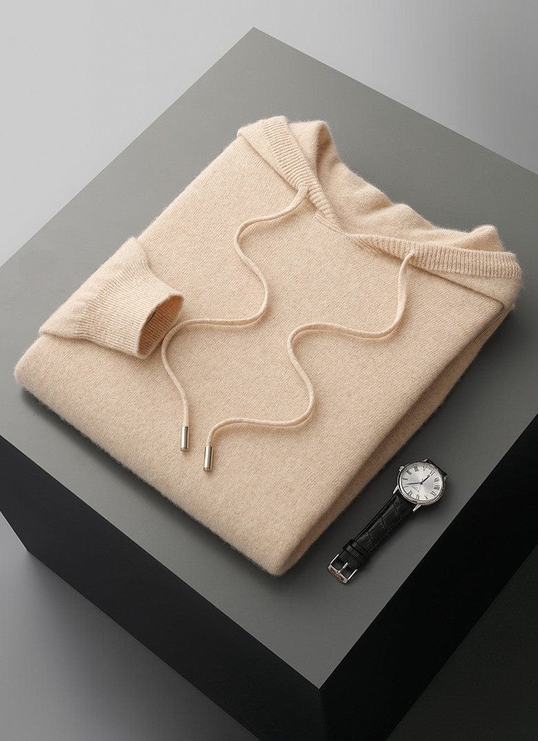 MICHAEL - Nahtlos gestrickter Kapuzenpullover