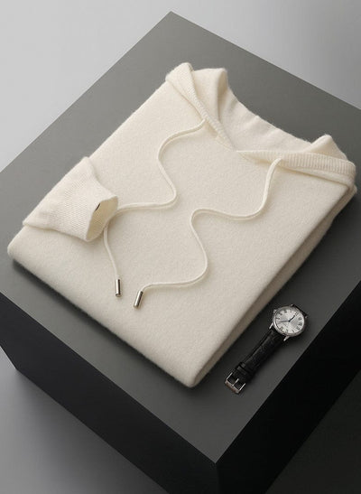 MICHAEL - Nahtlos gestrickter Kapuzenpullover