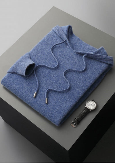 MICHAEL - Nahtlos gestrickter Kapuzenpullover