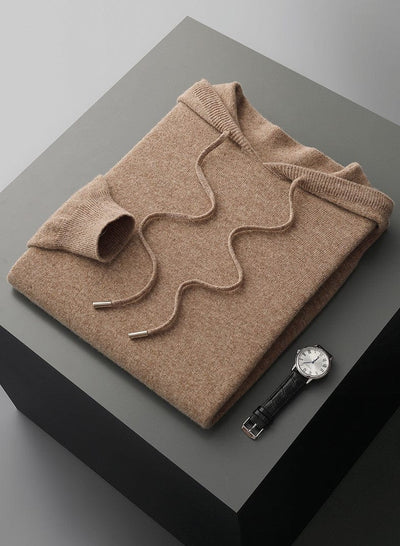 MICHAEL - Nahtlos gestrickter Kapuzenpullover