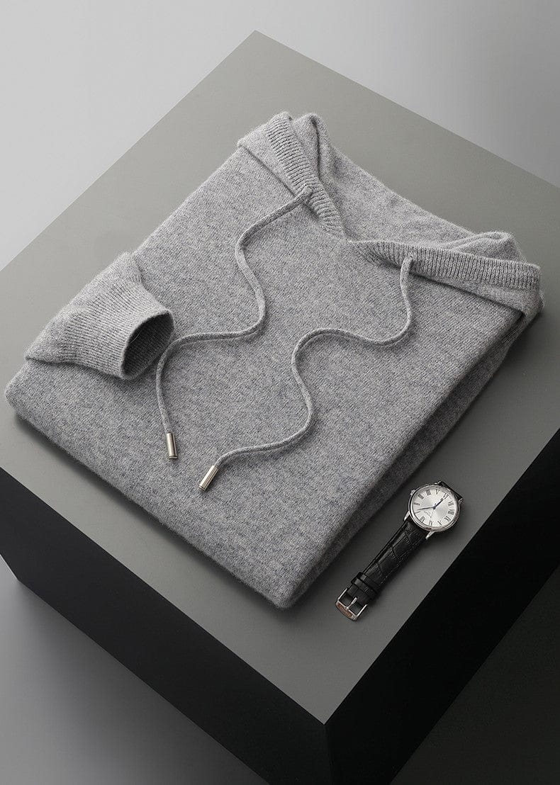 MICHAEL - Nahtlos gestrickter Kapuzenpullover