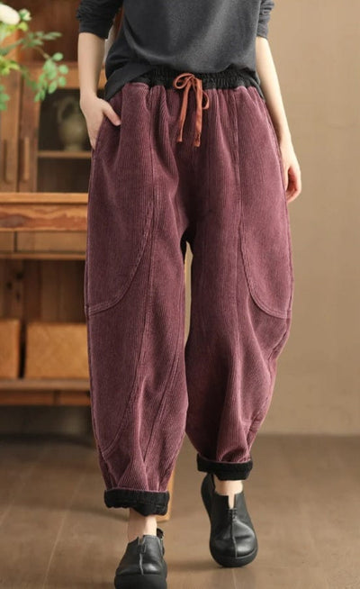 Millie - Damenmodische Cordhose