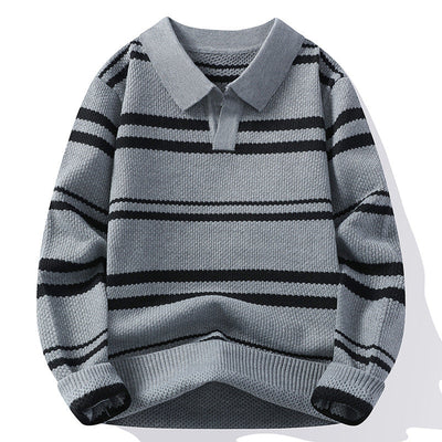 Moderner weicher Herren-Strickpullover - Donato