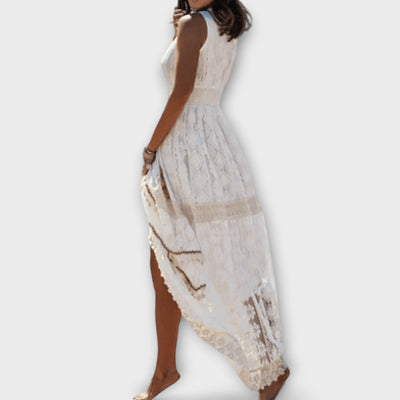 Alani – Maxikleid mit Spitze und Boho-Flair