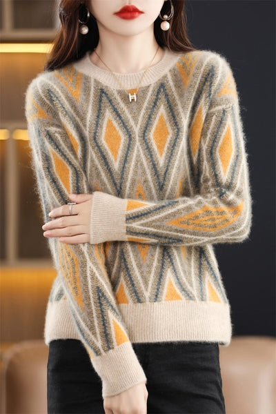 MYRTLE - Rundhals Strickpullover 2024