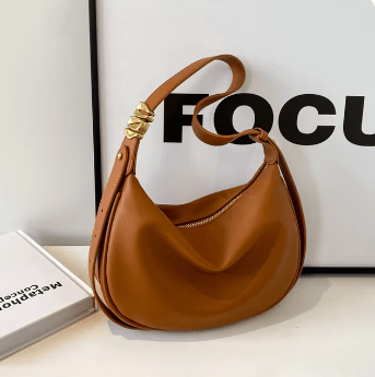 OLAH - Vintage Schultertasche aus weichem Leder