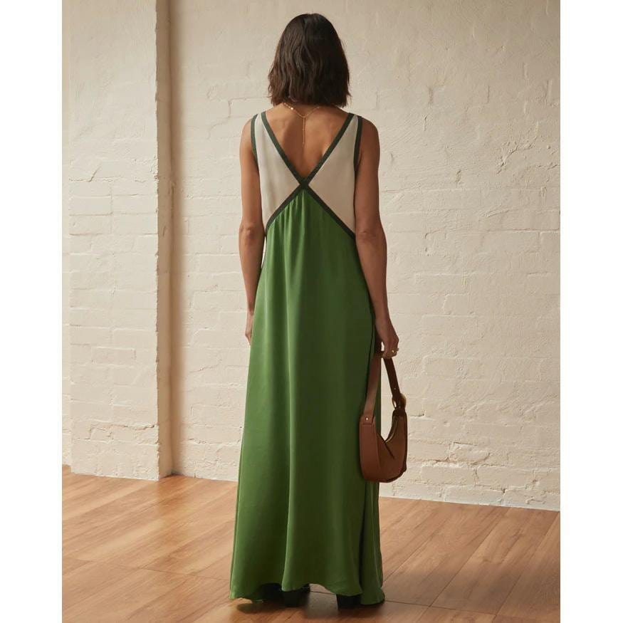 RENATA Elegantes V-Ausschnitt Kleid für alle Anlässe