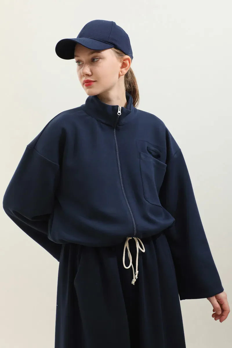 Zweiteiliges Stoff-Set im Oysho-Stil für Damen