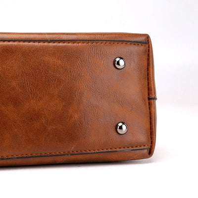 PAU - Vintage Handtasche mit großer Kapazität 2024