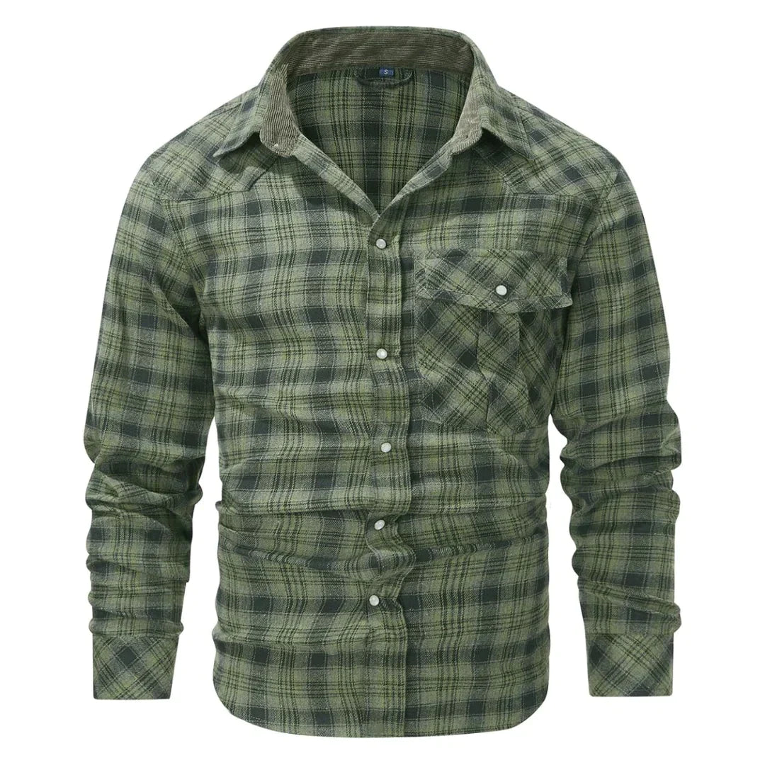 Perfekt kariertes Herren-Sommerhemd - Karim