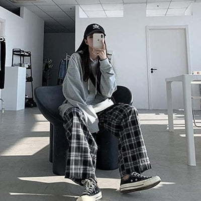 PIA - Vintage-Hose mit weitem Bein