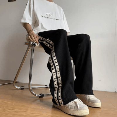 RANIER - Gerade, weit geschnittene Baggy-Hosen