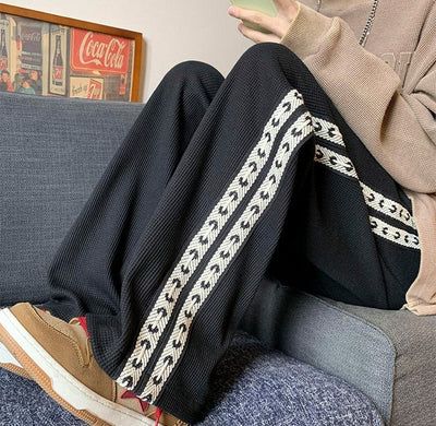 RANIER - Gerade, weit geschnittene Baggy-Hosen