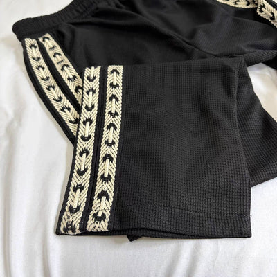 RANIER - Gerade, weit geschnittene Baggy-Hosen