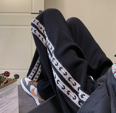 RANIER - Gerade, weit geschnittene Baggy-Hosen