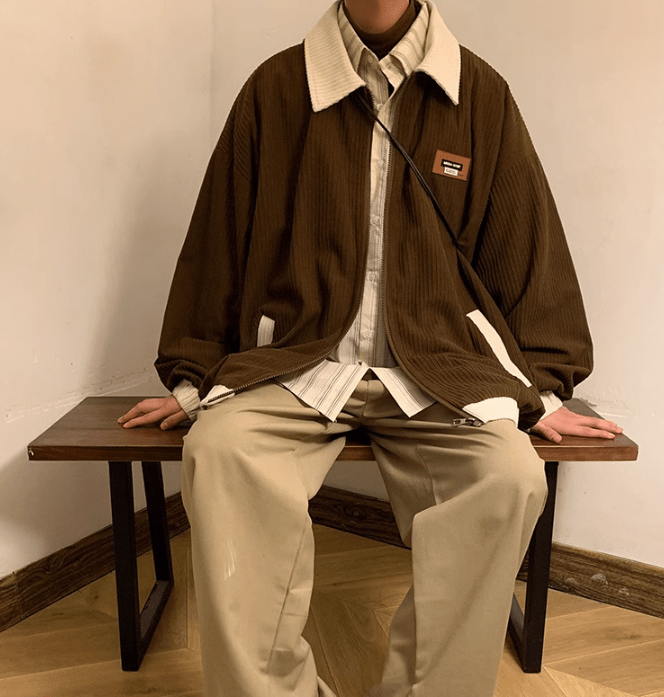 RONEL - Jacke im Retro-Nischen-Design