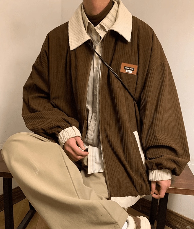 RONEL - Jacke im Retro-Nischen-Design