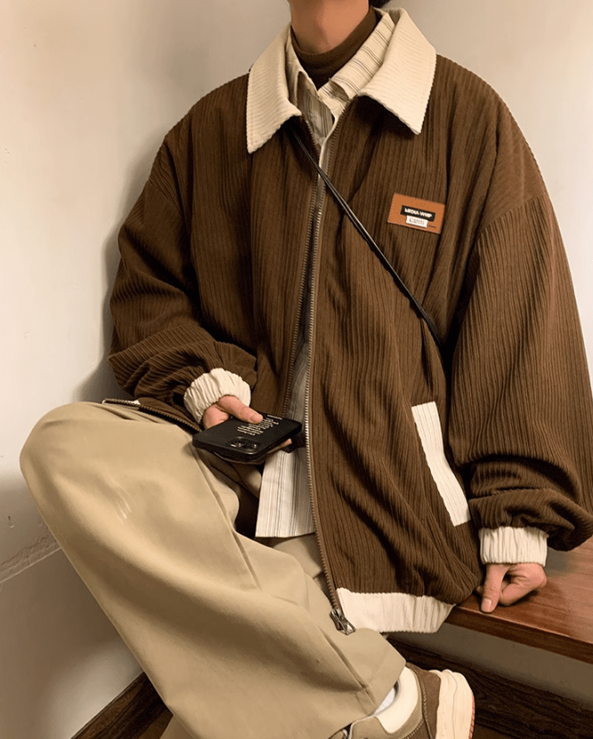 RONEL - Jacke im Retro-Nischen-Design