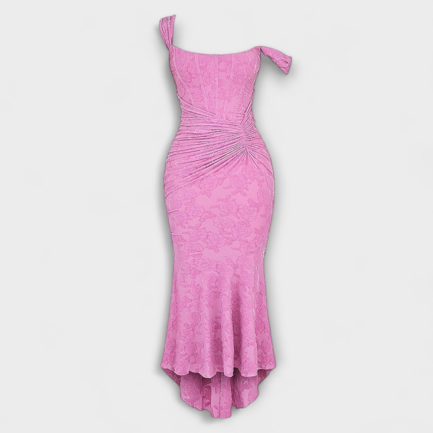 Eloura – Korsettkleid in zartem Rosaton