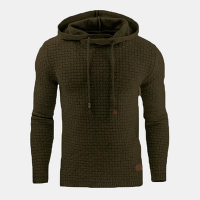 Schmal geschnittener Herren-Kapuzenpullover - Hagen