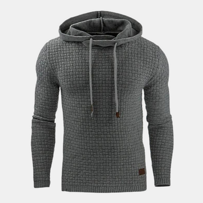 Schmal geschnittener Herren-Kapuzenpullover - Hagen