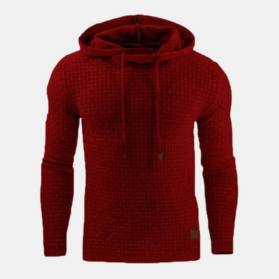 Schmal geschnittener Herren-Kapuzenpullover - Hagen