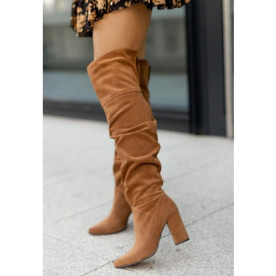 Celeste - overknee-stiefel mit hohem absatz