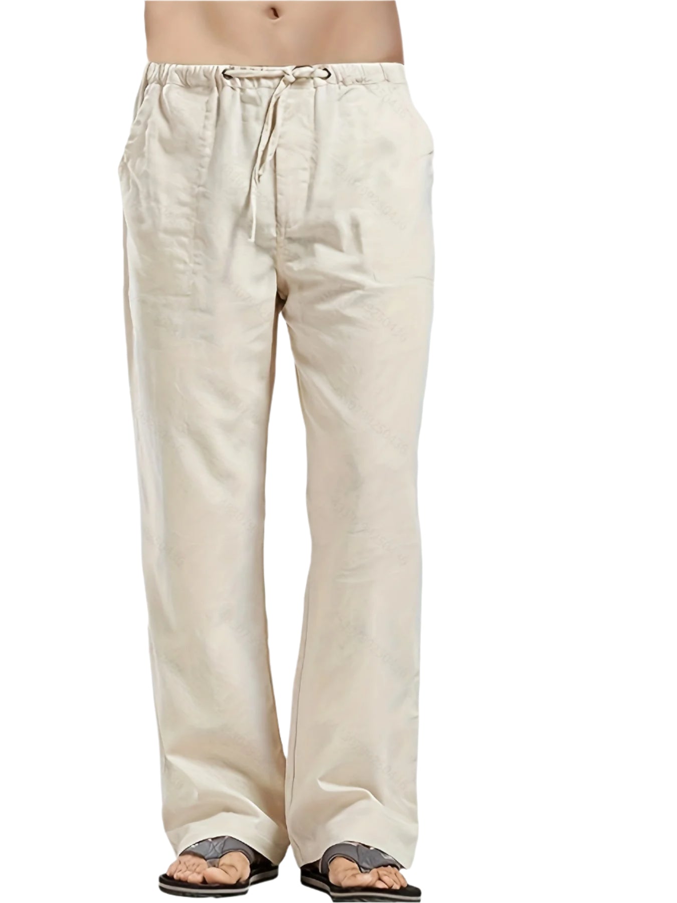 Sommerhosen aus Baumwolle-Leinen - Doriano