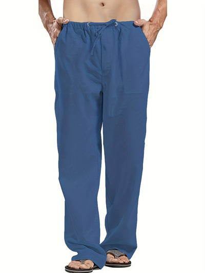 Sommerhosen aus Baumwolle-Leinen - Doriano