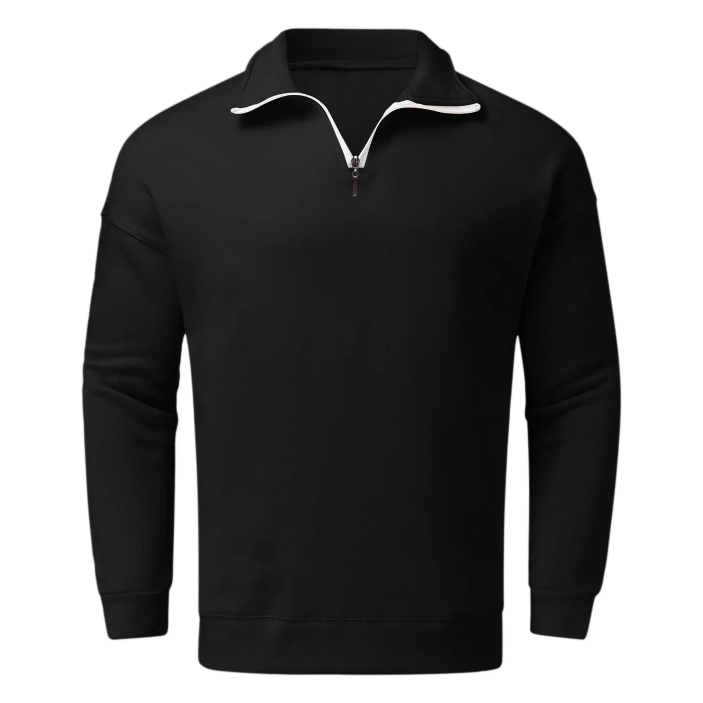 SPENSER - Einfarbiger Kapuzenloser Pullover