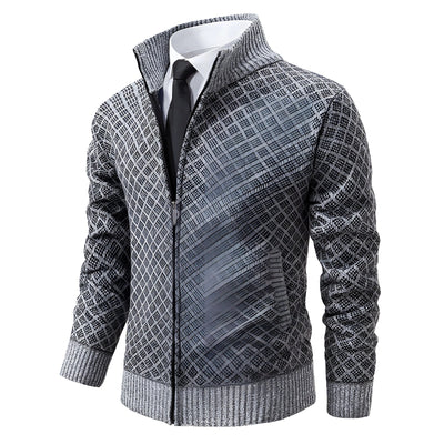 Modische Winterjacke mit Reißverschluss - Lars