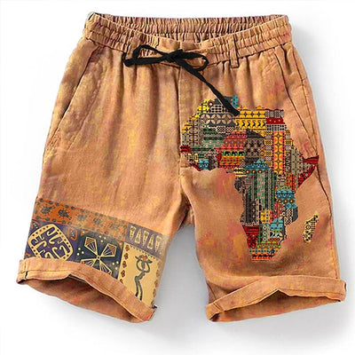 Stylische Grafik-Shorts mit 3D-Druck für den Sommer - Gaudenz