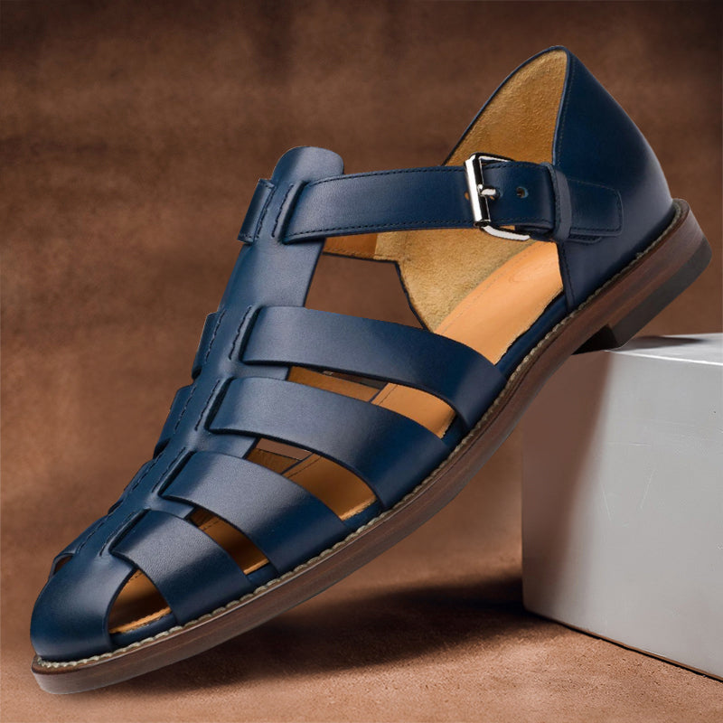 Stylische Herren-Ledersandalen für den Sommer - Basilius