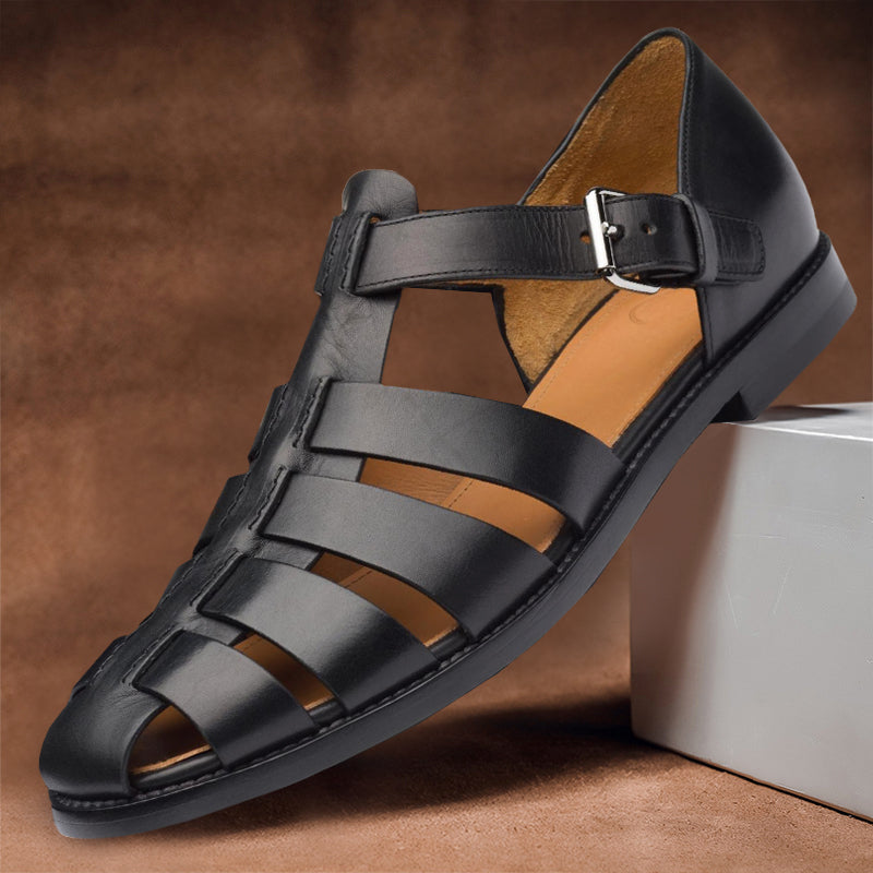Stylische Herren-Ledersandalen für den Sommer - Basilius