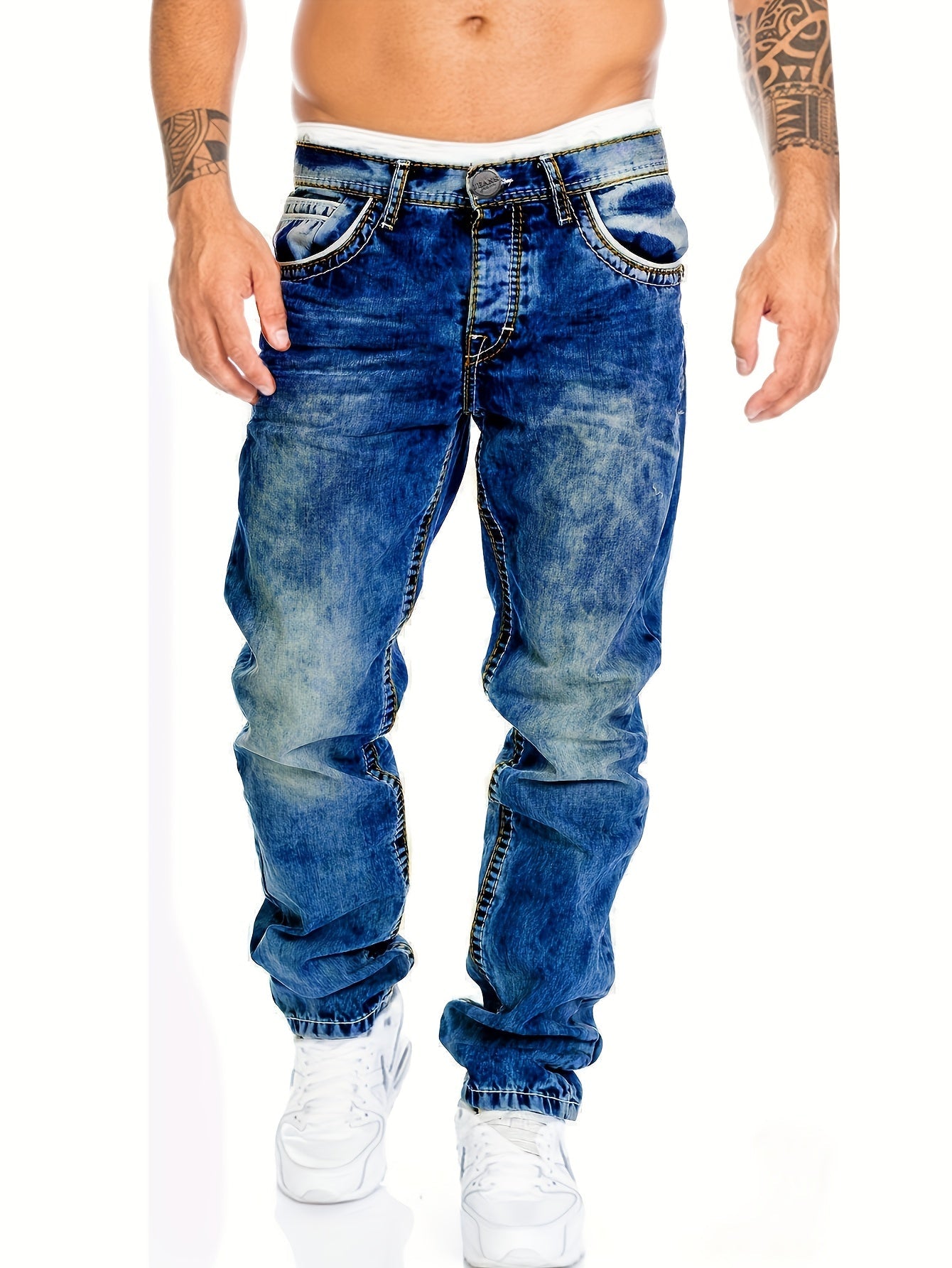 Stylische Skinny Jeans für Männer - Tigreal