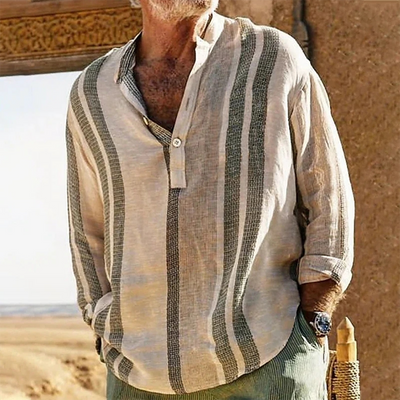 Stylisches Strandhemd für Männer - Robert