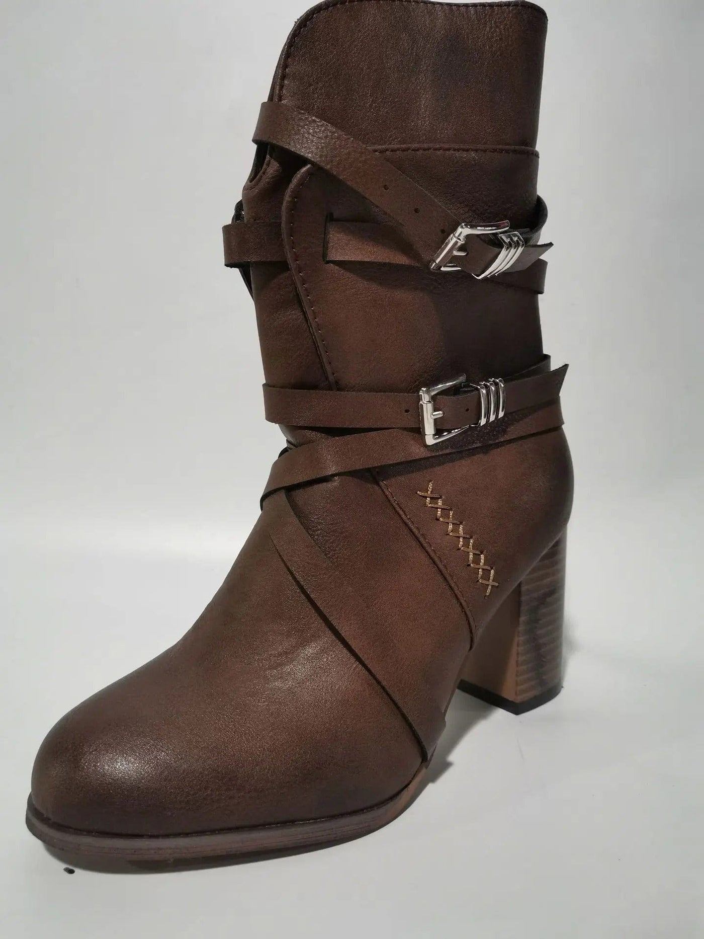 TERESA - Plattformstiefel bis zur Mitte der Wade